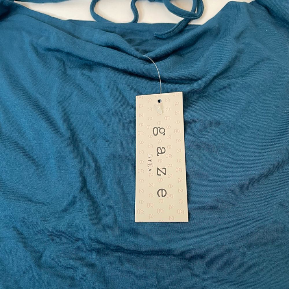 Gaze| soft| Rayon| XSmall| tie back| lightweight| stretchy| sleeveless top - Picture 5 of 9